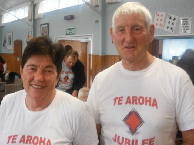 Arthur and Beth Mann - our intrepid duo starring in the Te Aroha Intermediate Top Teams event